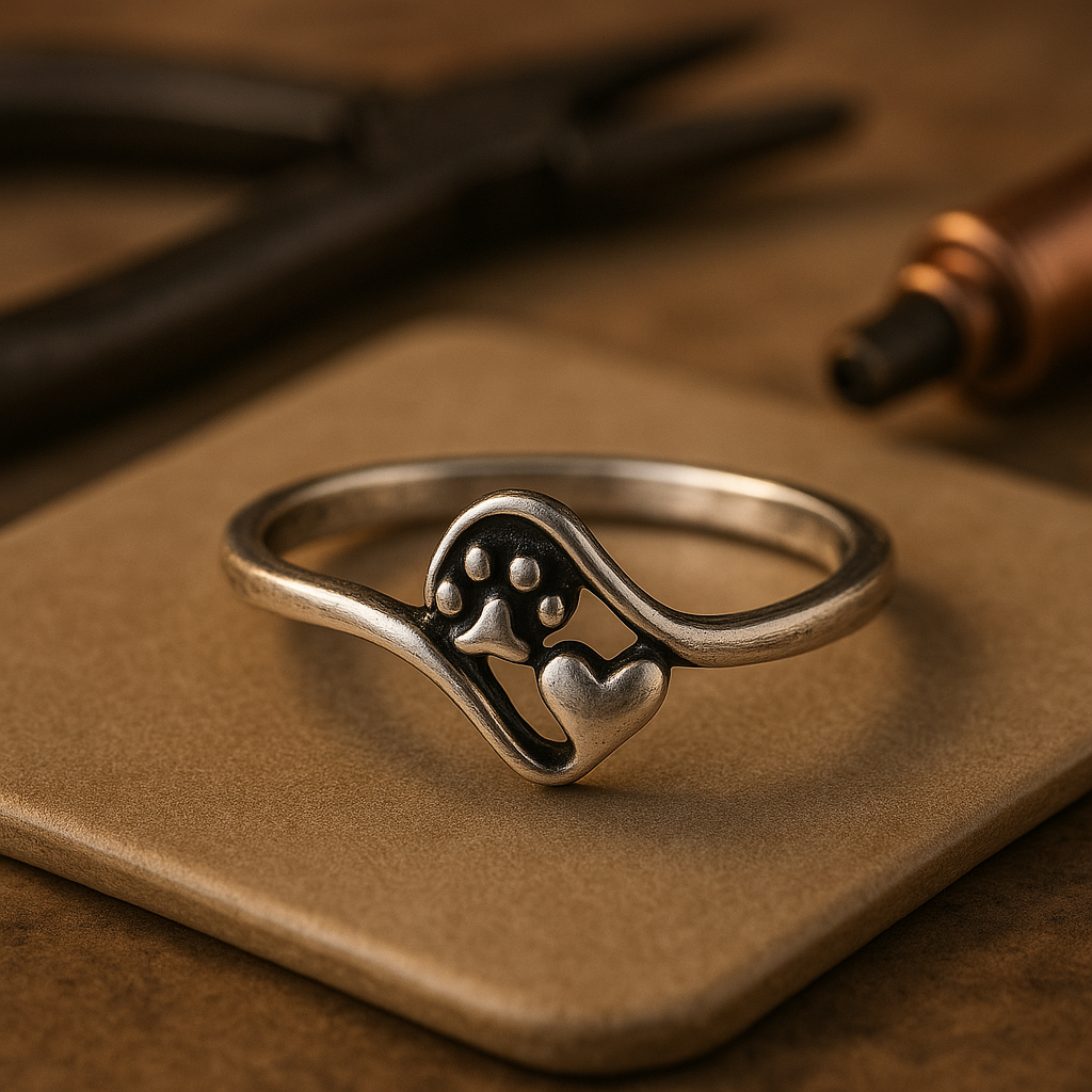 Pawra | Vintage Heart Ring