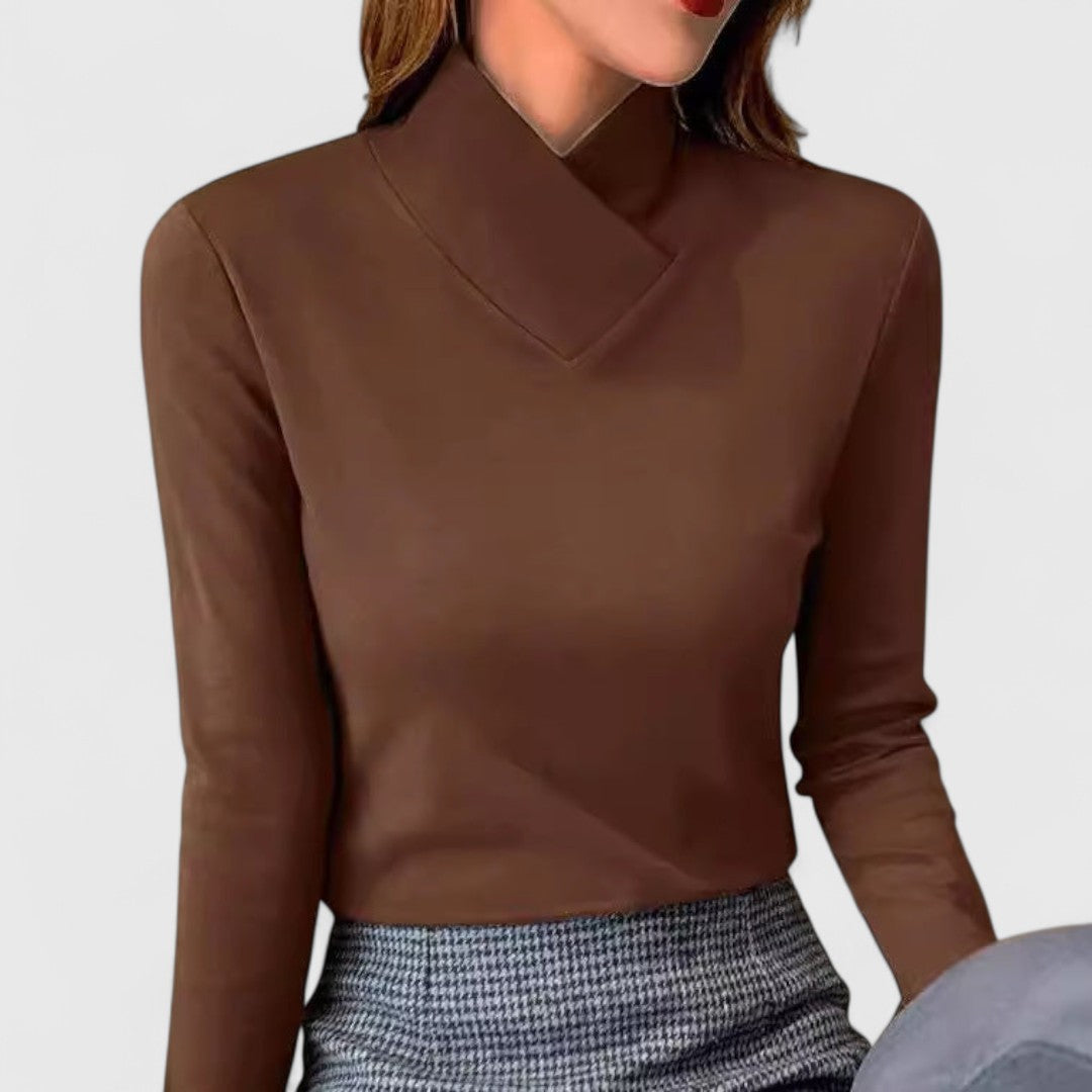 Ava | Chic Turtleneck Top