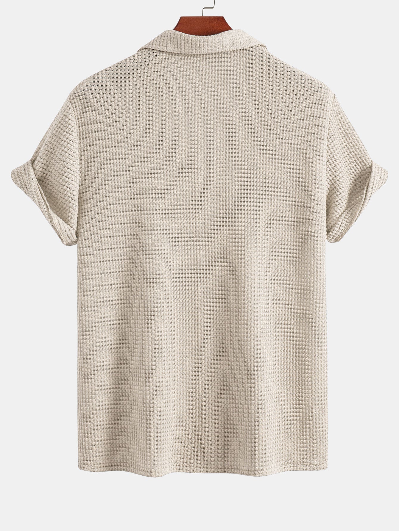 Coastal | Waffle Texture Shirt & Shorts