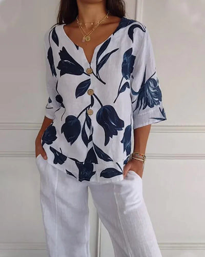 Flora | Effortless Floral Shirt