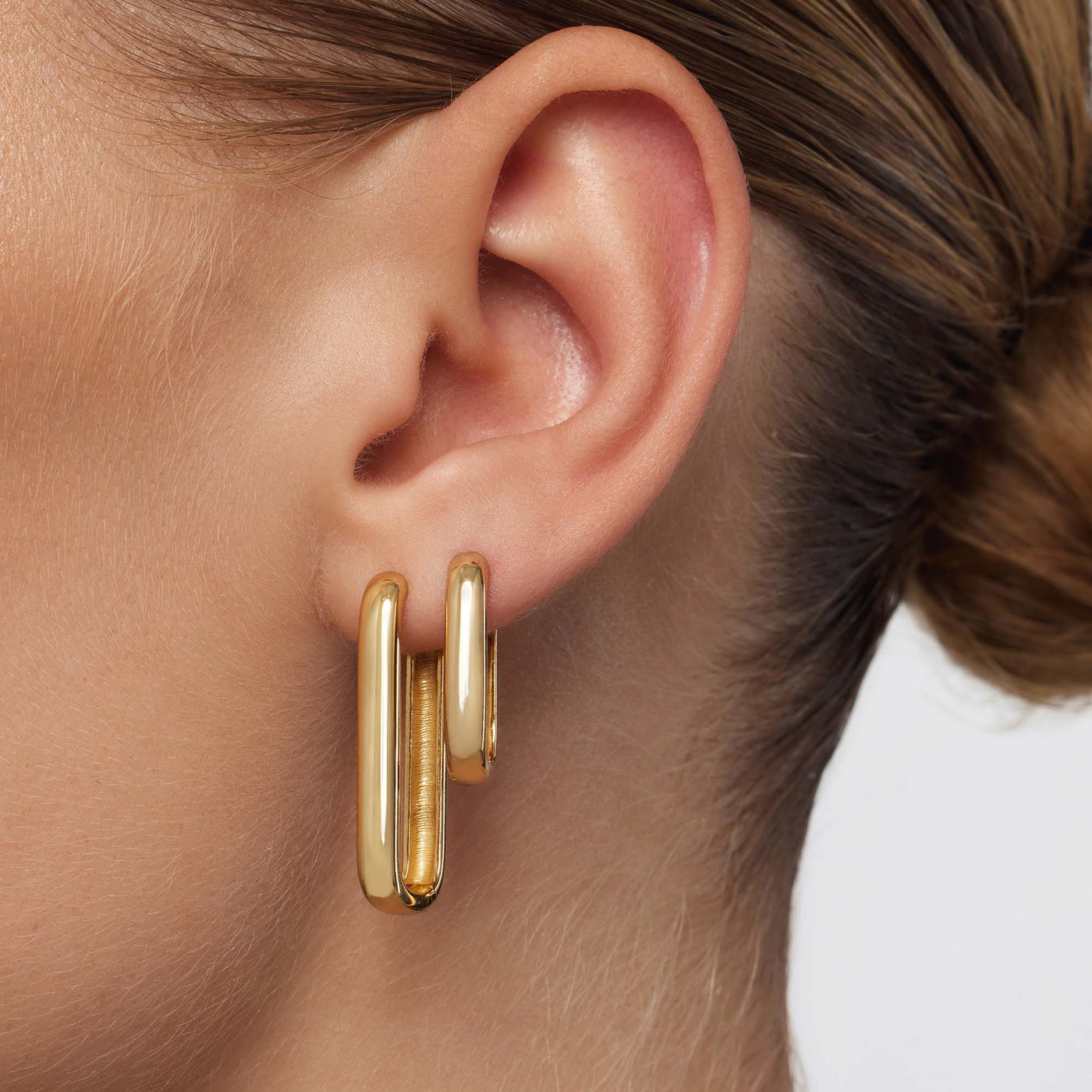 Nala | Chic Gold Hoop Earrings