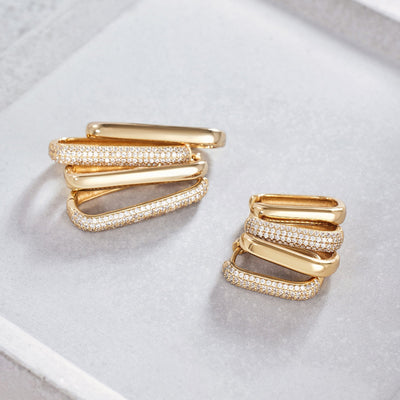 Nala | Chic Gold Hoop Earrings