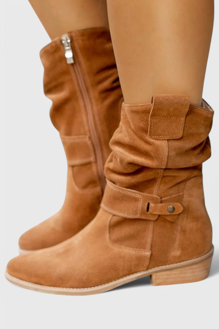 Mira | Suede Ankle Boots