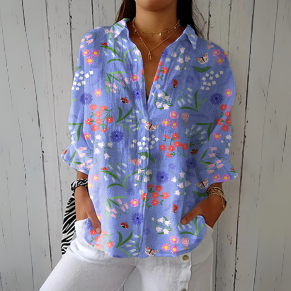 Mira | Floral Print Blouse