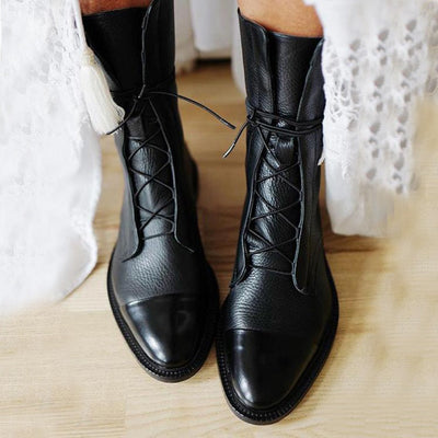 Nala | Chic Leather Ankle Boots
