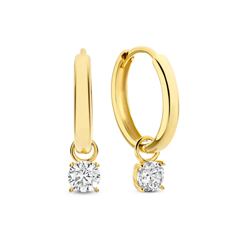 Luna | Elegant Gold Earrings Set