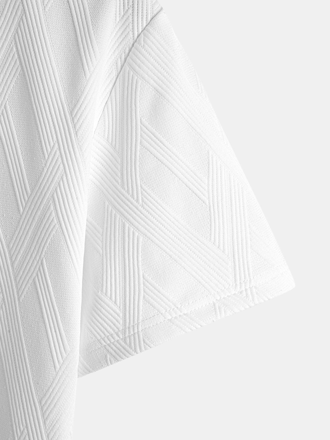 Aura | Stylish Jacquard T-Shirt Set