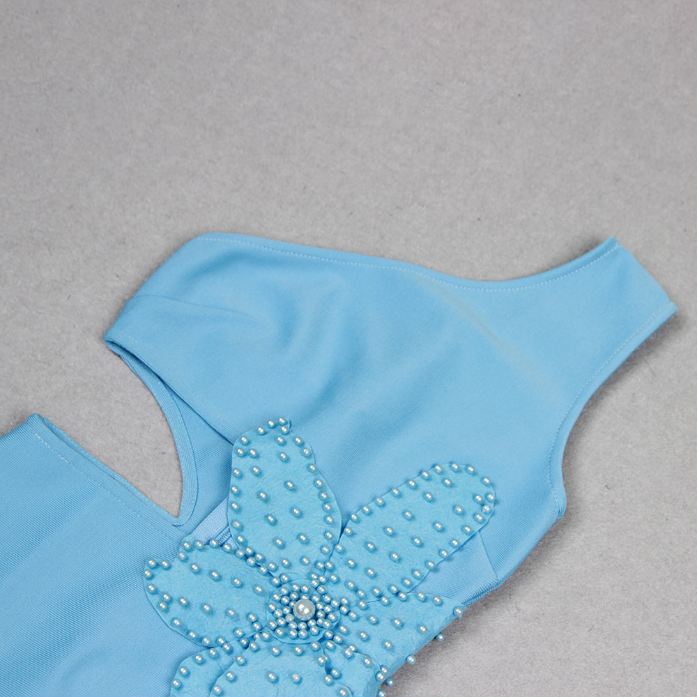 Flora | One-Shoulder Midi Dress