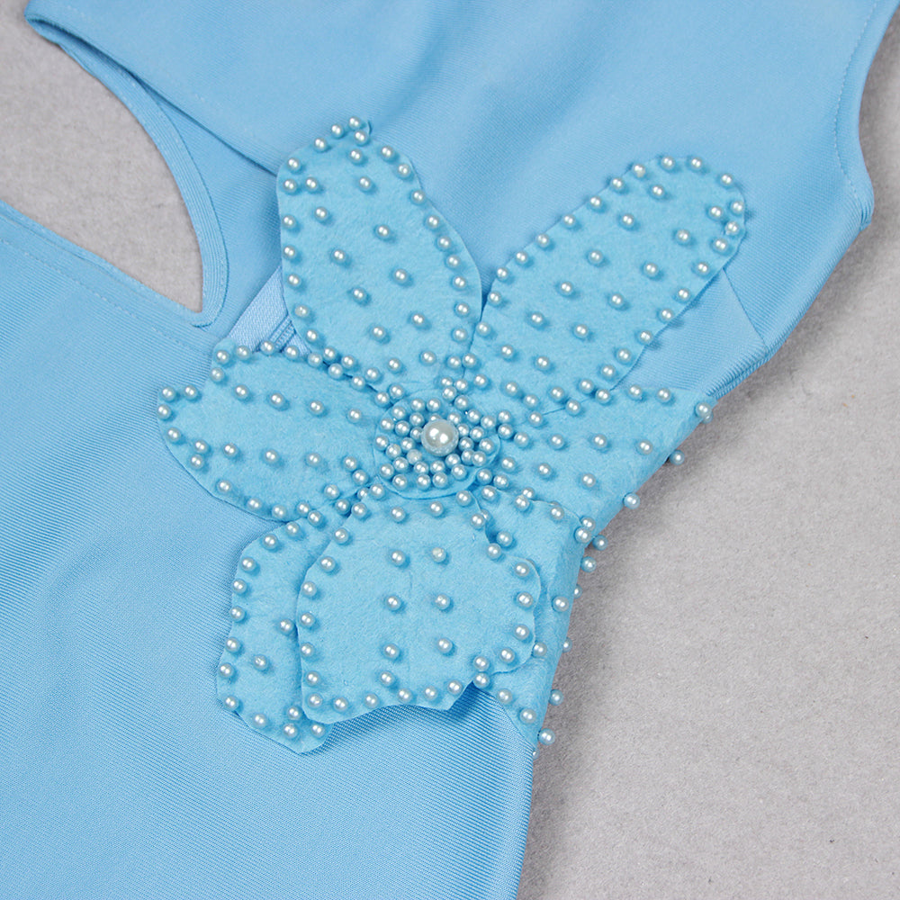 Flora | One-Shoulder Midi Dress