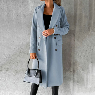 Mila | Elegant Double Breasted Coat