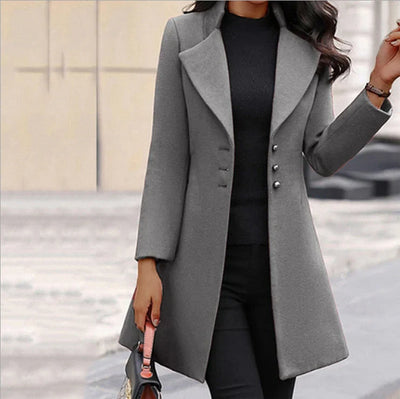 Luxe | Tailored Buttoned Coat