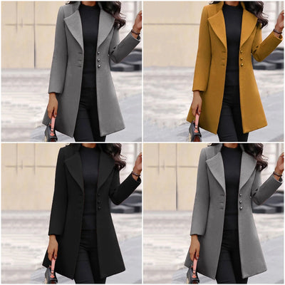 Luxe | Tailored Buttoned Coat
