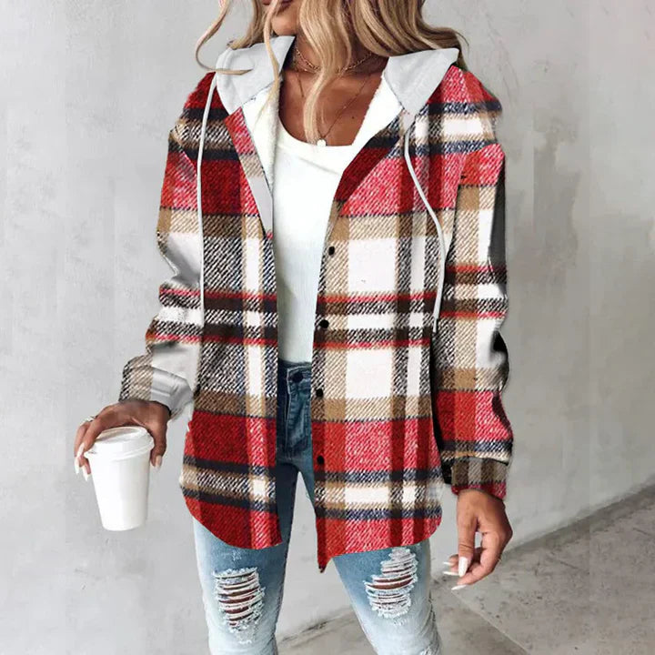 Cleo | Warm Plaid Jacket