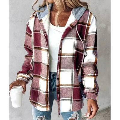 Cleo | Warm Plaid Jacket
