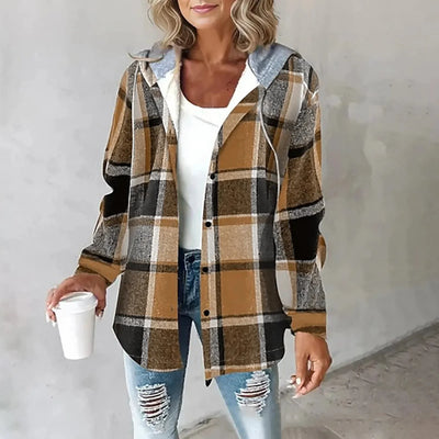 Cleo | Warm Plaid Jacket