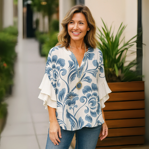 Clara | Chic Long Sleeve Blouse