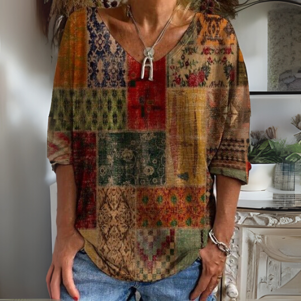 Mabel | Timeless Pleated Blouse