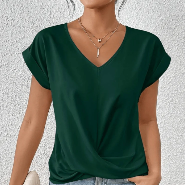 Mila | Flattering V-Neck Top