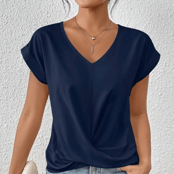 Mila | Flattering V-Neck Top