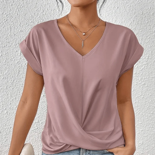 Mila | Flattering V-Neck Top