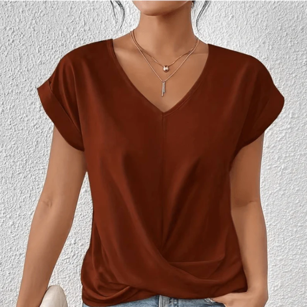 Mila | Flattering V-Neck Top