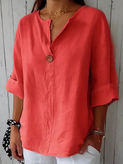 Mira | Effortless V-Neck Blouse