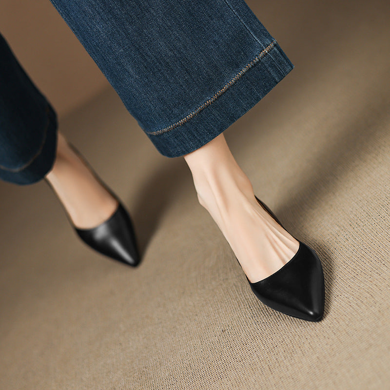 Natura | Luxe Leather Flats