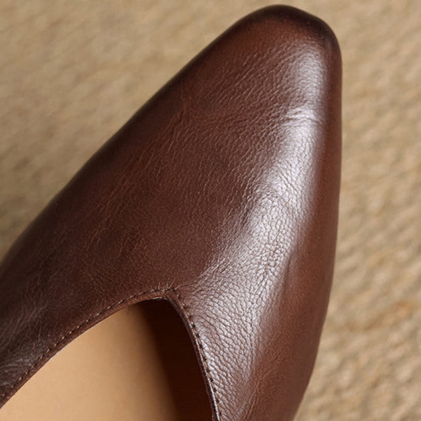 Zara | Luxe Leather Slip-Ons