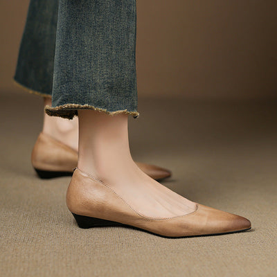 Natura | Luxe Leather Flats