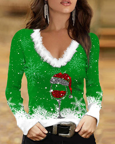 Mira | Chic V Neck Top