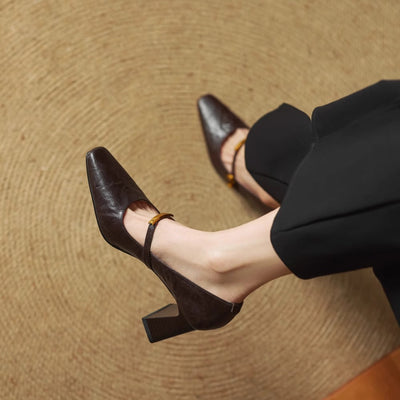 Auria | Luxe Leather Heels