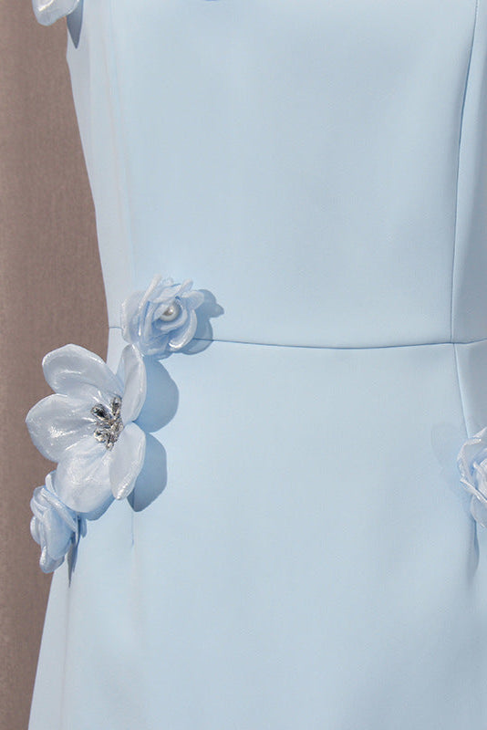 Sabrina | 3D Floral Midi Dress