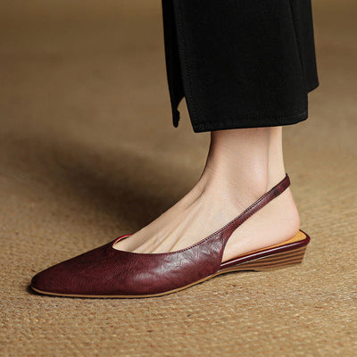 Ava | Chic Leather Slingbacks