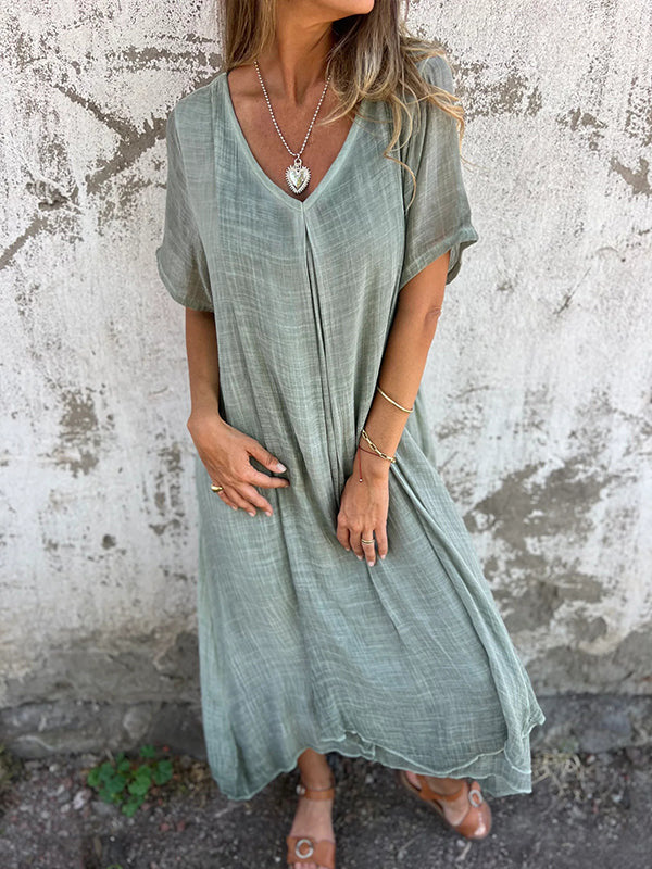 Dahlia | Effortless V-Neck Dress
