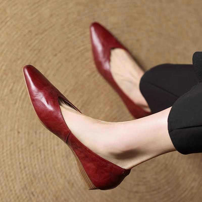 Zara | Luxe Leather Slip-Ons