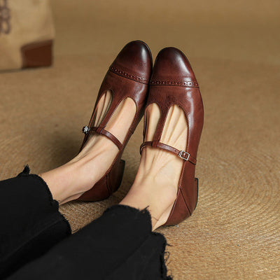 Mara | Luxe Leather Flats