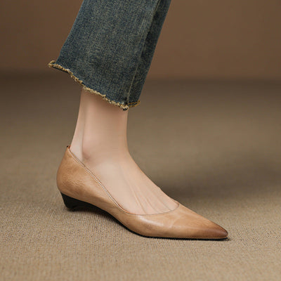 Natura | Luxe Leather Flats