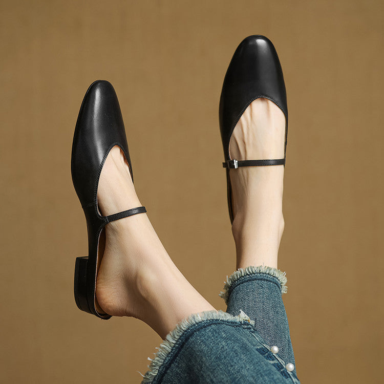 Maverick | Luxurious Leather Mules