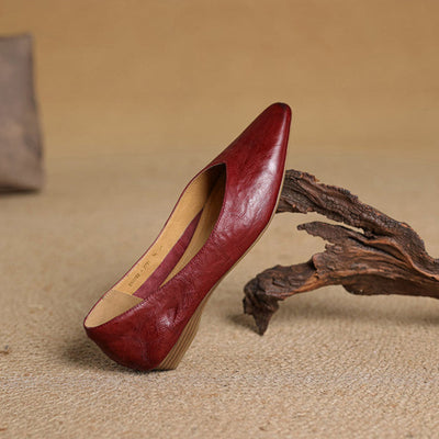 Zara | Luxe Leather Slip-Ons