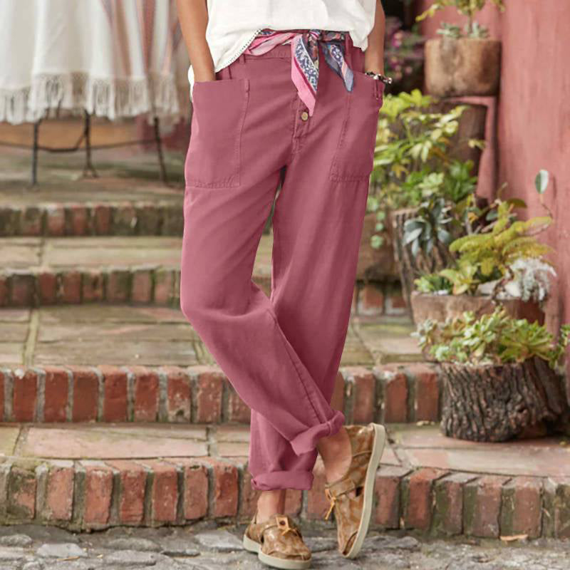 Breezy | Relaxed Cotton Pants
