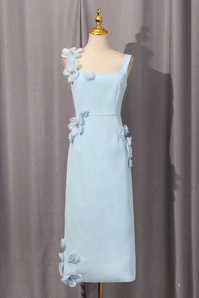 Sabrina | 3D Floral Midi Dress