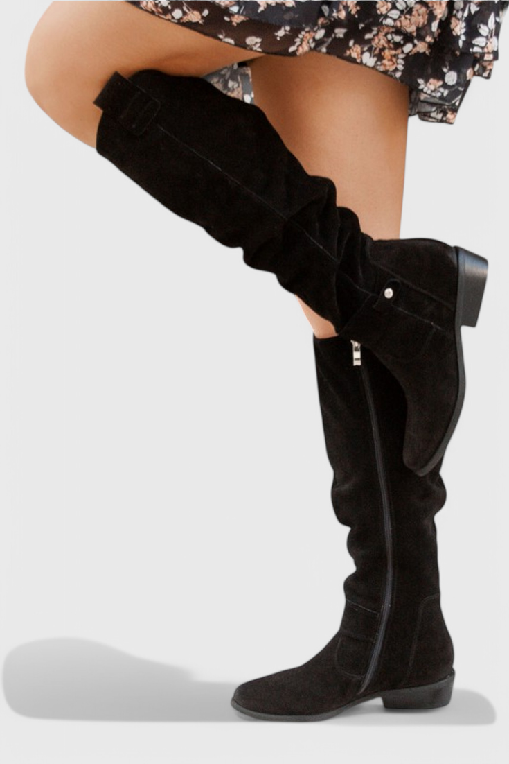 Celine | Chic Retro High Boots
