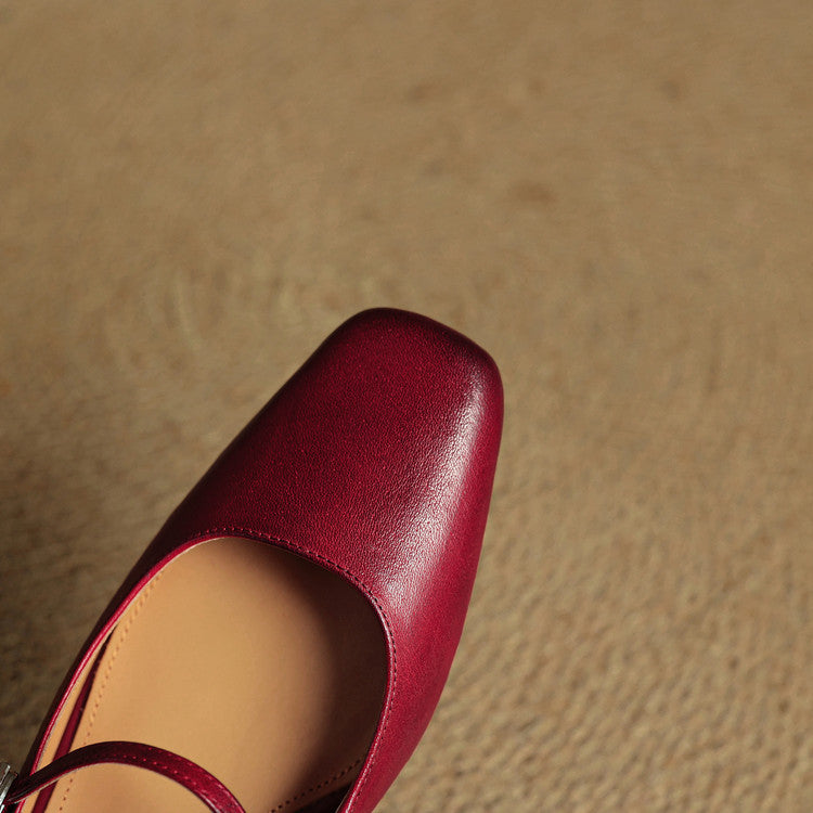 Zara | Luxurious Leather Mules