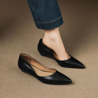 Mira | Luxurious Leather Ballet Flats