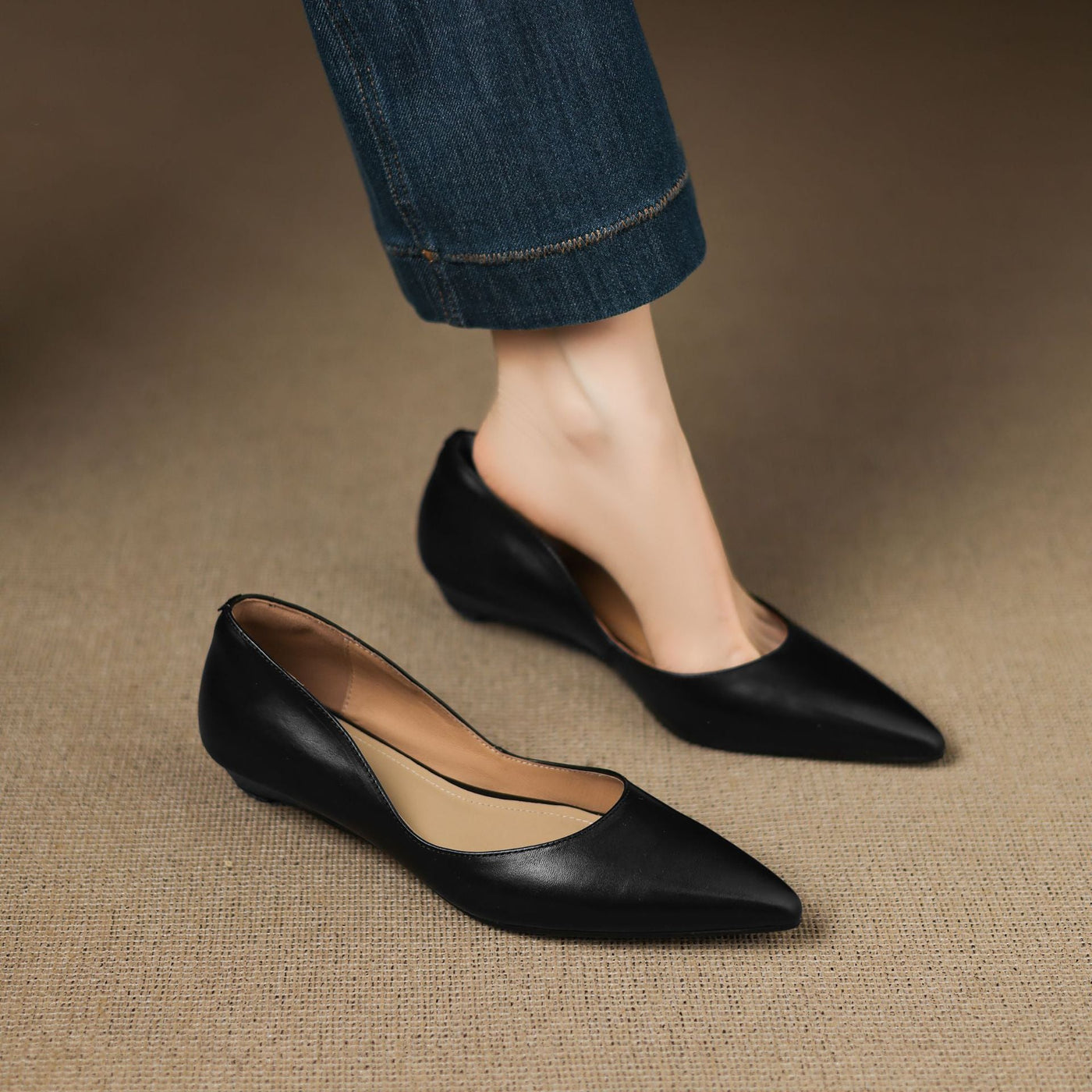 Natura | Luxe Leather Flats