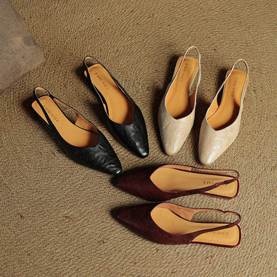 Ava | Chic Leather Slingbacks