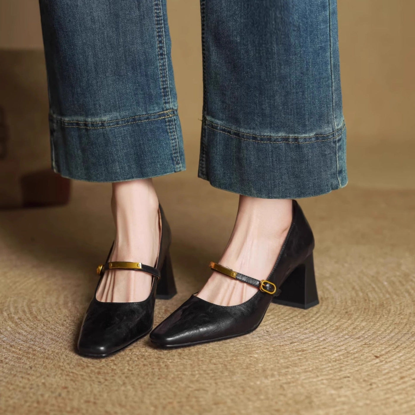 Auria | Luxe Leather Heels