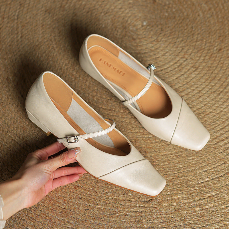 Zara | Chic Leather Heels