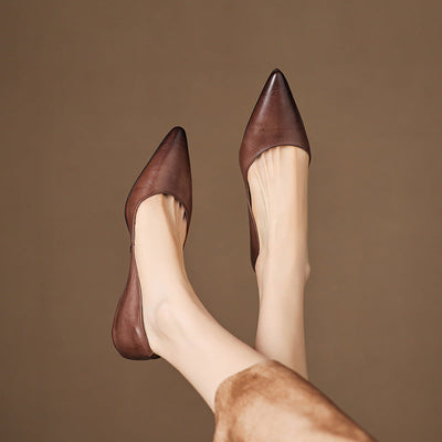 Mira | Luxurious Leather Ballet Flats