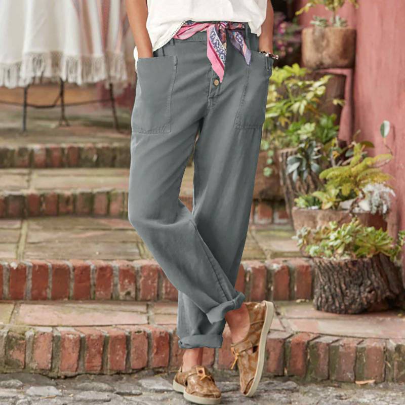 Breezy | Relaxed Cotton Pants